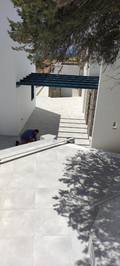 Paros-Memories-Neubau-Villen, Sportpool Aspro Chorio 外观 照片