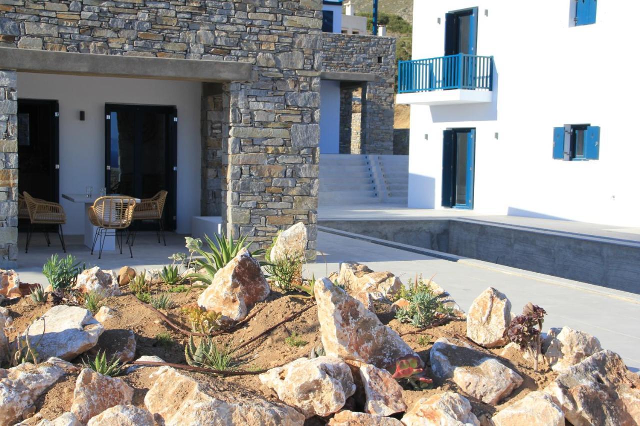 Paros-Memories-Neubau-Villen, Sportpool Aspro Chorio 外观 照片