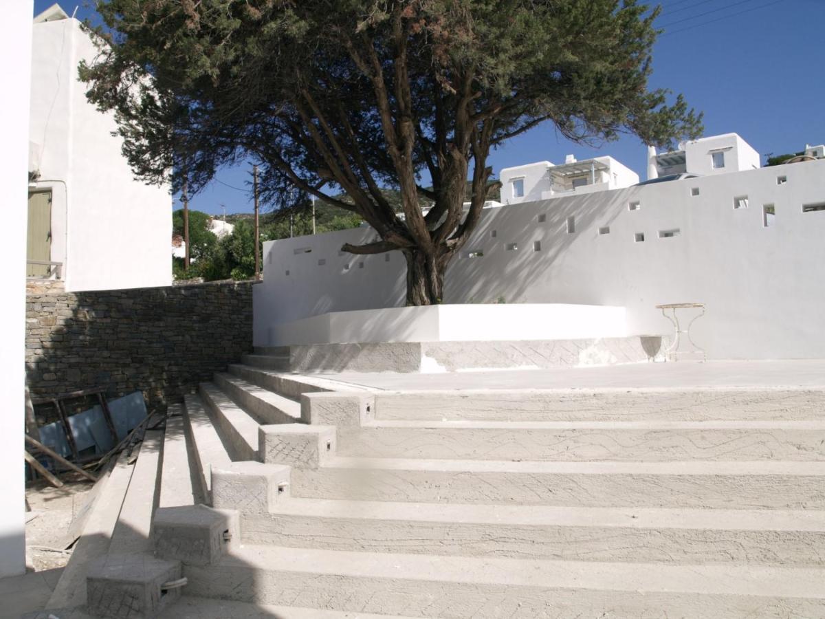 Paros-Memories-Neubau-Villen, Sportpool Aspro Chorio 外观 照片