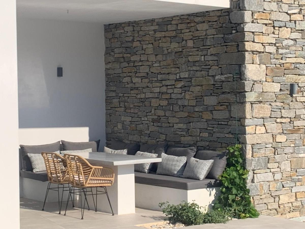 Paros-Memories-Neubau-Villen, Sportpool Aspro Chorio 外观 照片