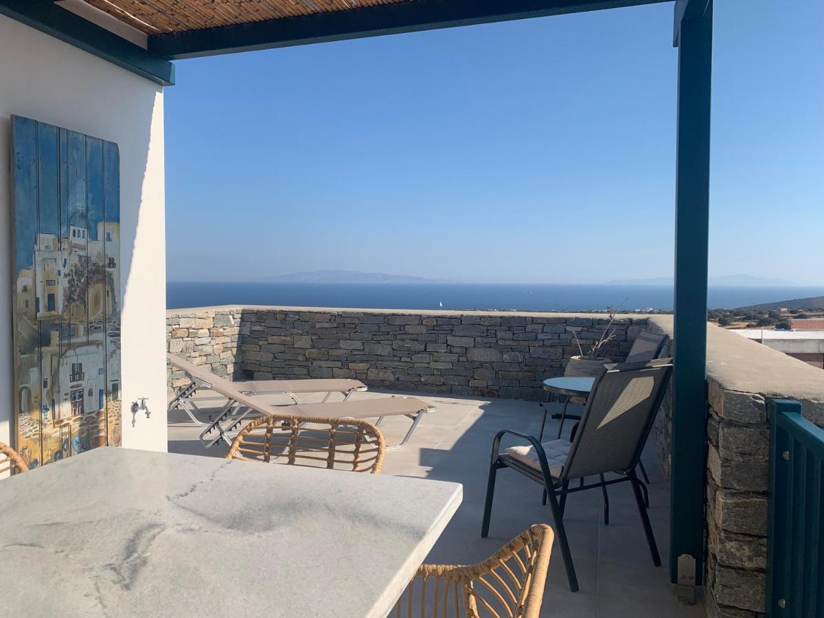 Paros-Memories-Neubau-Villen, Sportpool Aspro Chorio 外观 照片