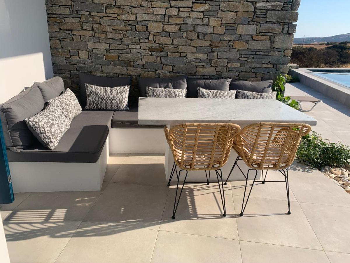 Paros-Memories-Neubau-Villen, Sportpool Aspro Chorio 外观 照片