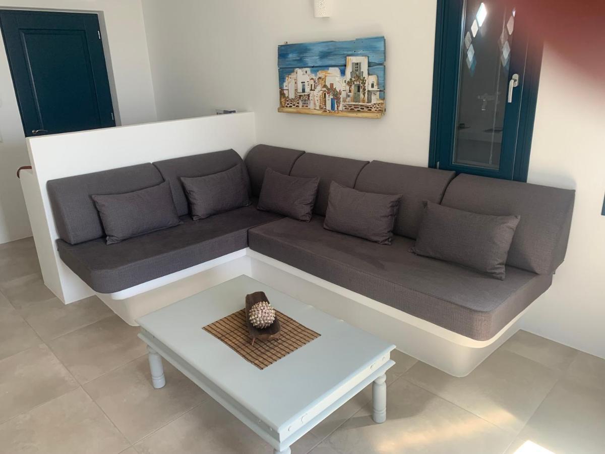 Paros-Memories-Neubau-Villen, Sportpool Aspro Chorio 外观 照片
