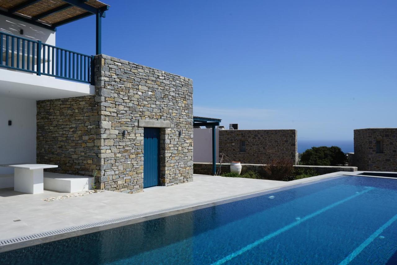 Paros-Memories-Neubau-Villen, Sportpool Aspro Chorio 外观 照片