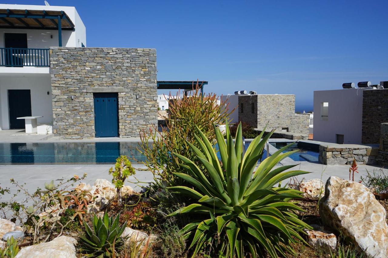 Paros-Memories-Neubau-Villen, Sportpool Aspro Chorio 外观 照片