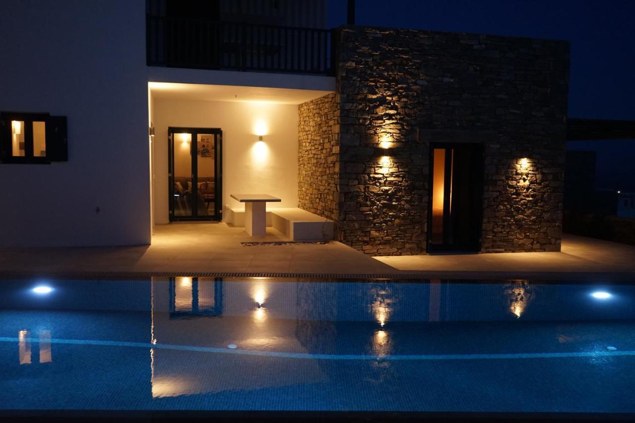 Paros-Memories-Neubau-Villen, Sportpool Aspro Chorio 外观 照片